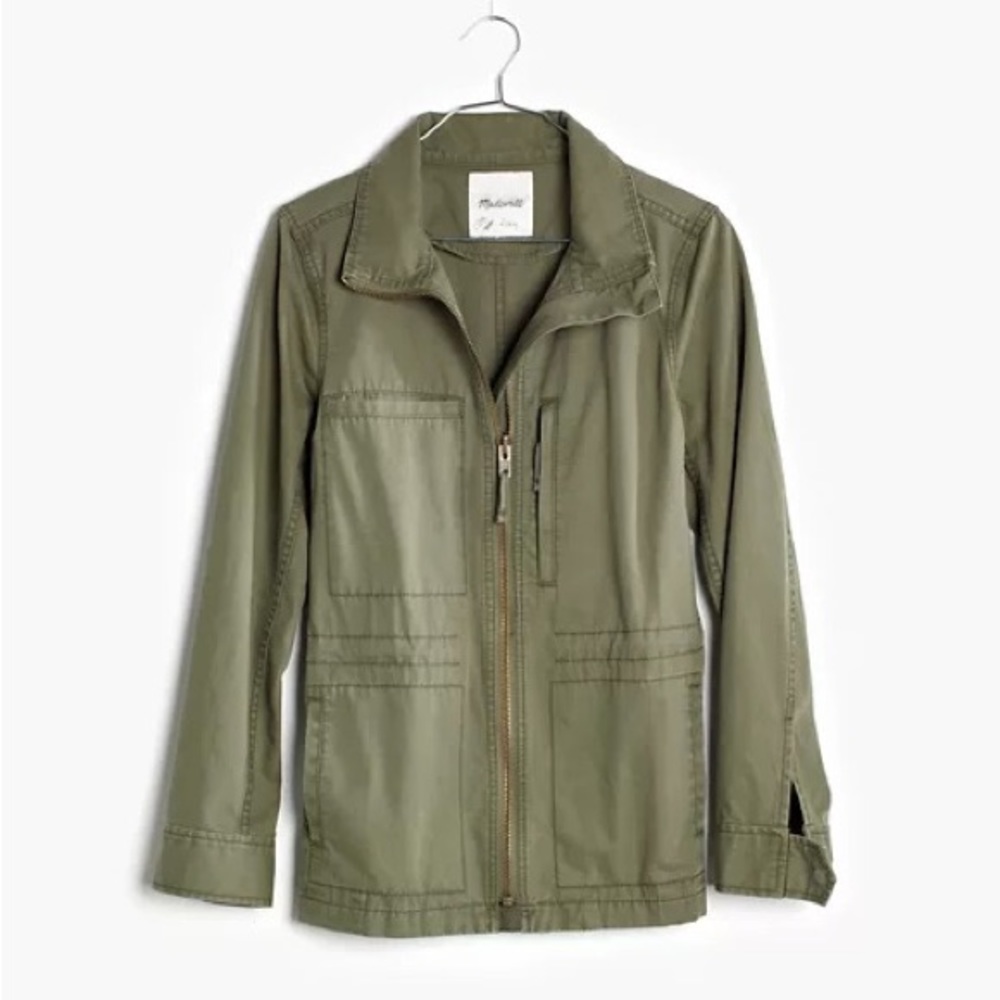 Madewell Fleet Jacket in green